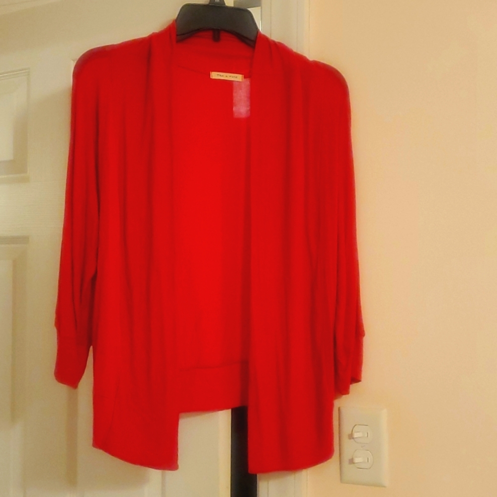 Tea n Rose hot pink/magenta cardigan.
